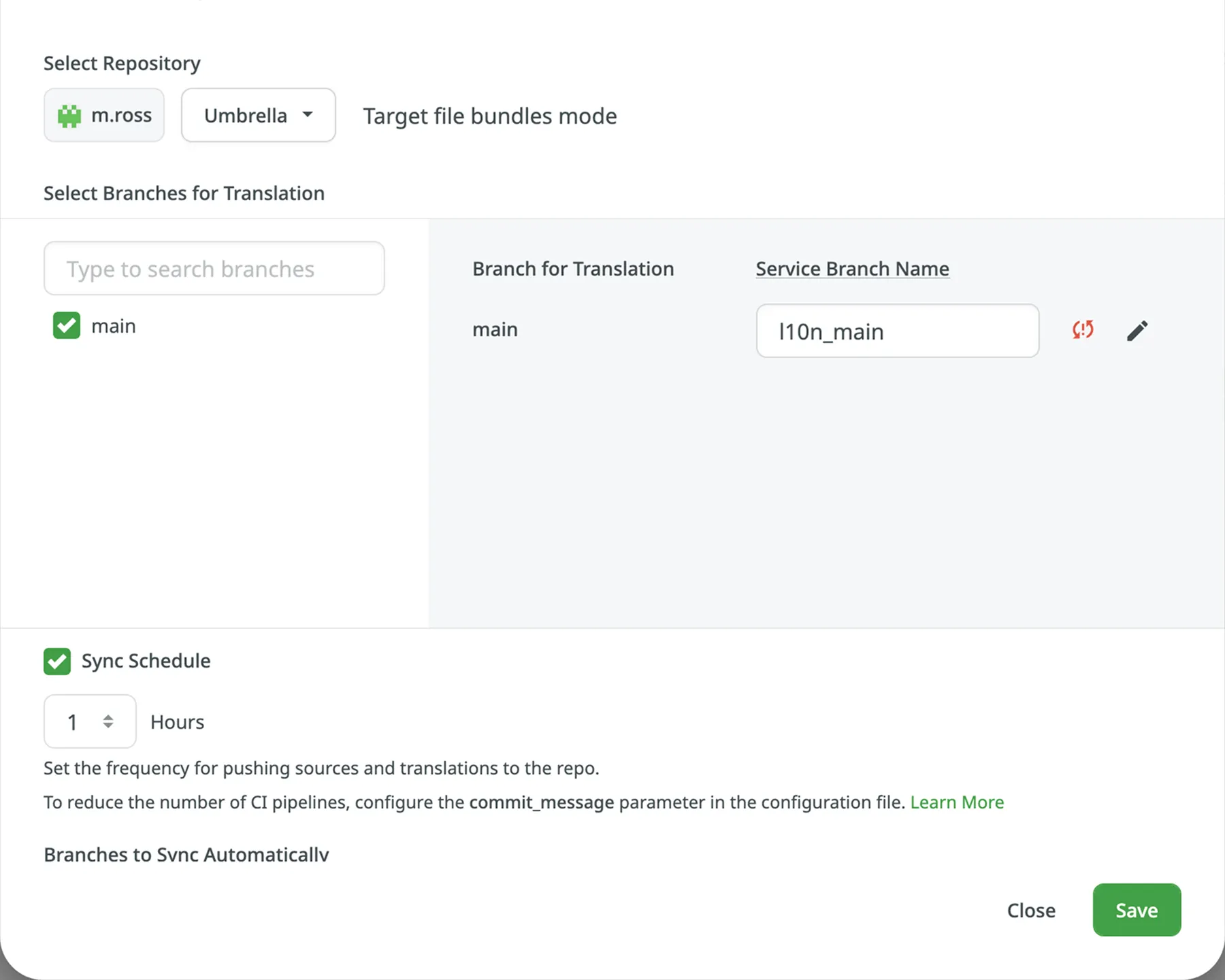 GitLab Integration Unconfigured